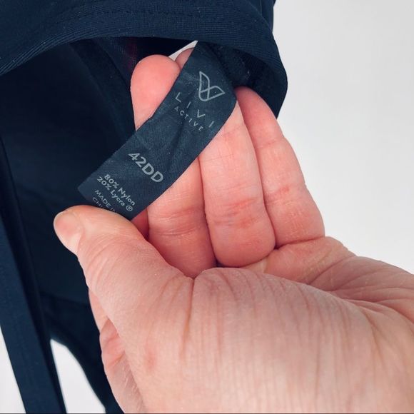 LIVI Active Multicolored Tankini Swim Top - Picture 6 of 6